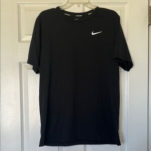 Nike Running DRI-FIT Black Short Sleeve Tee (Size: Large)
